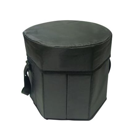 Whole-In-One Folding Portable Game Cooler Seat - Black WH3006342
